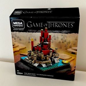 Game of Thrones Mega construx The Red Keep building block set